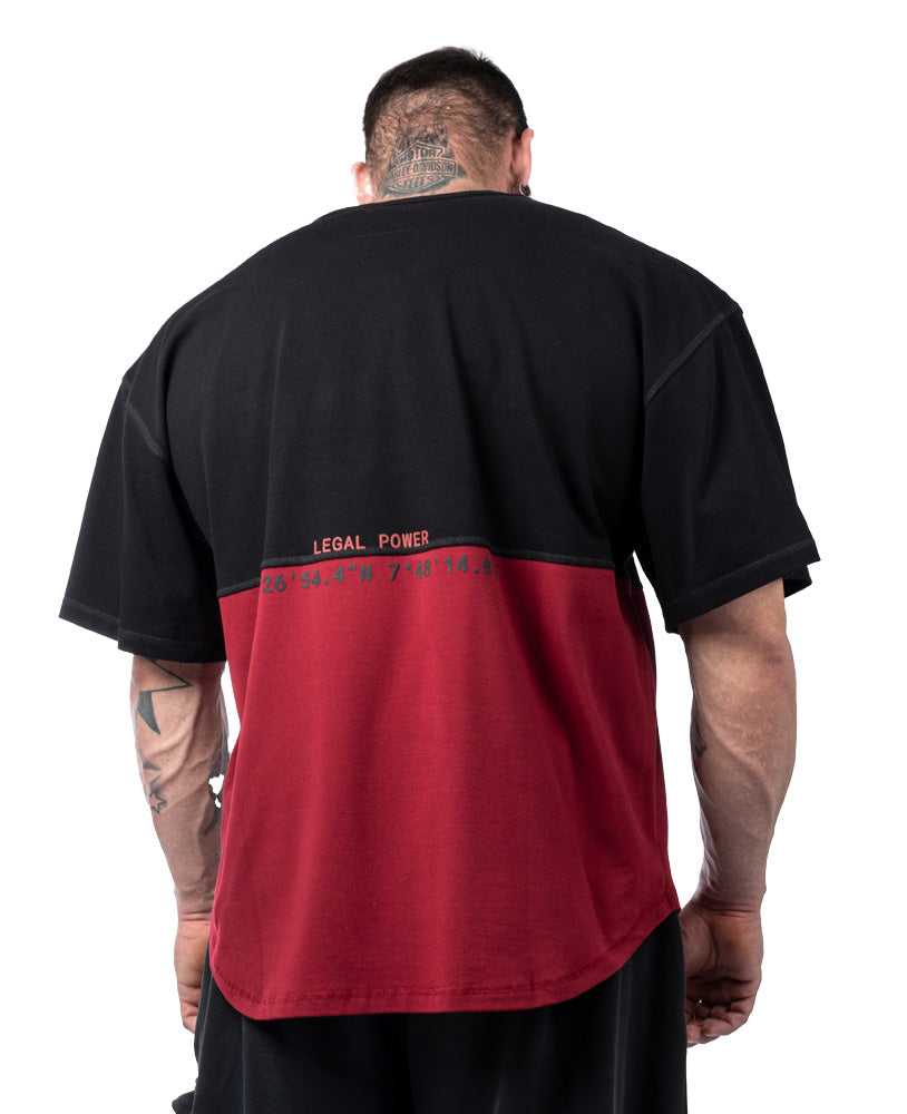 Rag Top Power Split Jersey Pique