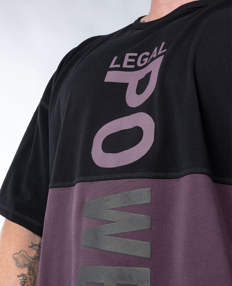 Rag Top Power Split Jersey Pique