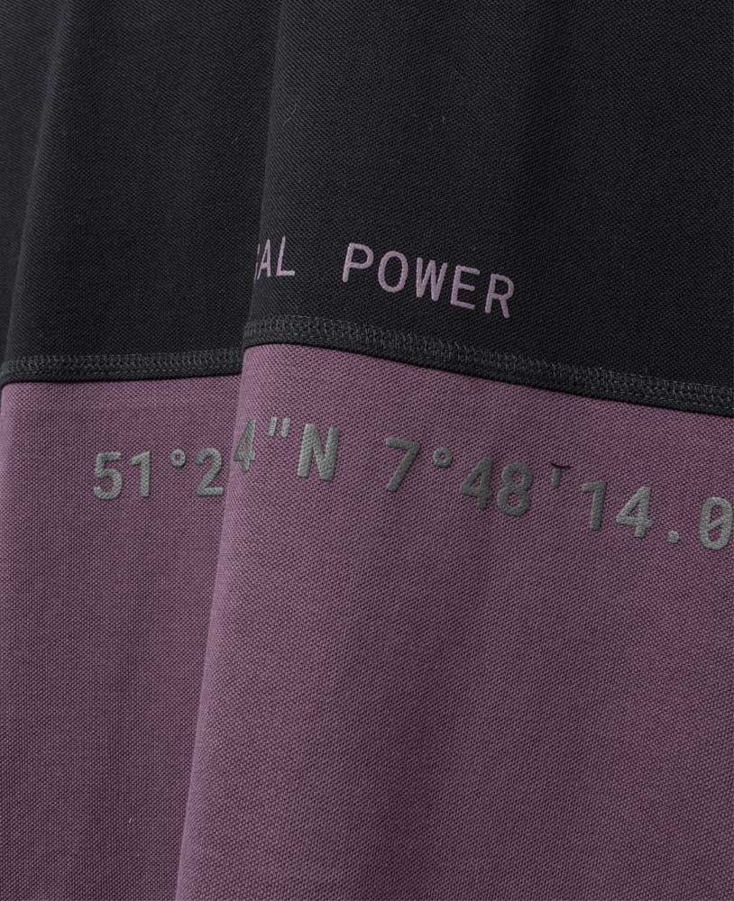 Rag Top Power Split Jersey Pique