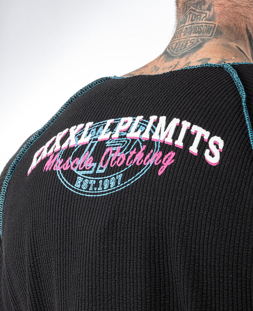 Raglan Retro Muscle Clothing Boston