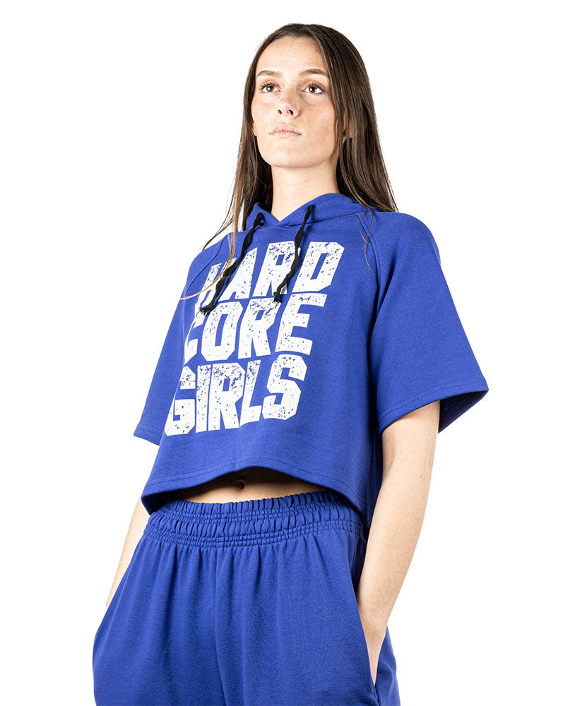 Crop Top Hoodie Hard Core Girls Ottomix