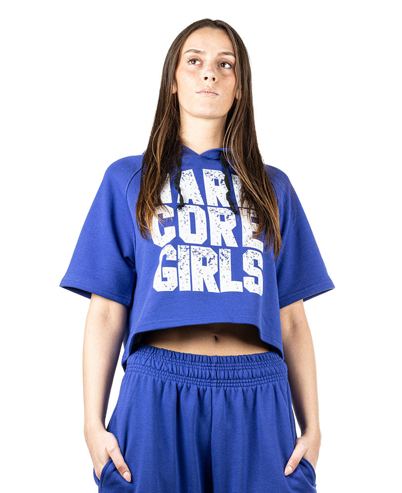 Crop Top Hoodie Hard Core Girls Ottomix