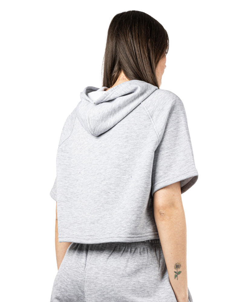 Crop Top Hoodie Hard Core Girls Ottomix