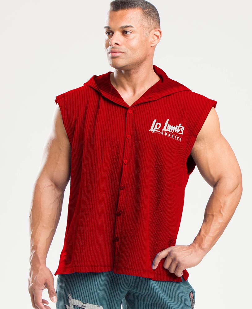 Sleeveless Oldschool Lplimits Hoodie Boston