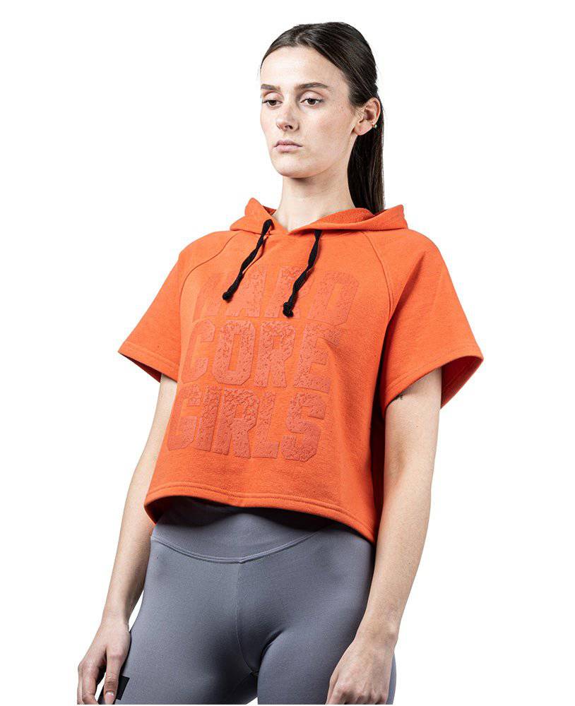 Crop Top Hoodie Hard Core Girls Ottomix - Legal PowerCrop TopCrop Top
