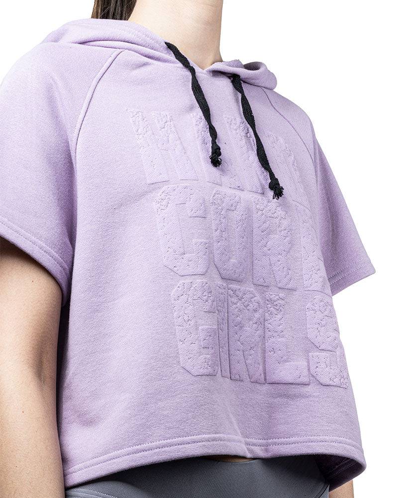 Crop Top Hoodie Hard Core Girls Ottomix - Legal PowerCrop TopCrop Top