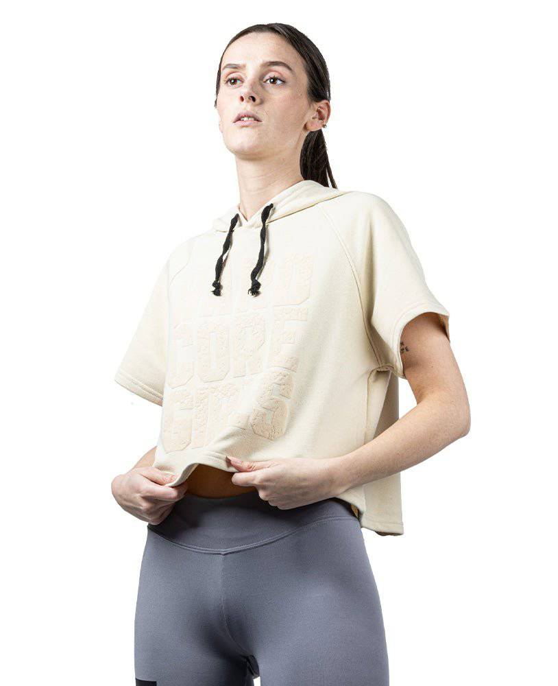 Crop Top Hoodie Hard Core Girls Ottomix - Legal PowerCrop TopCrop Top