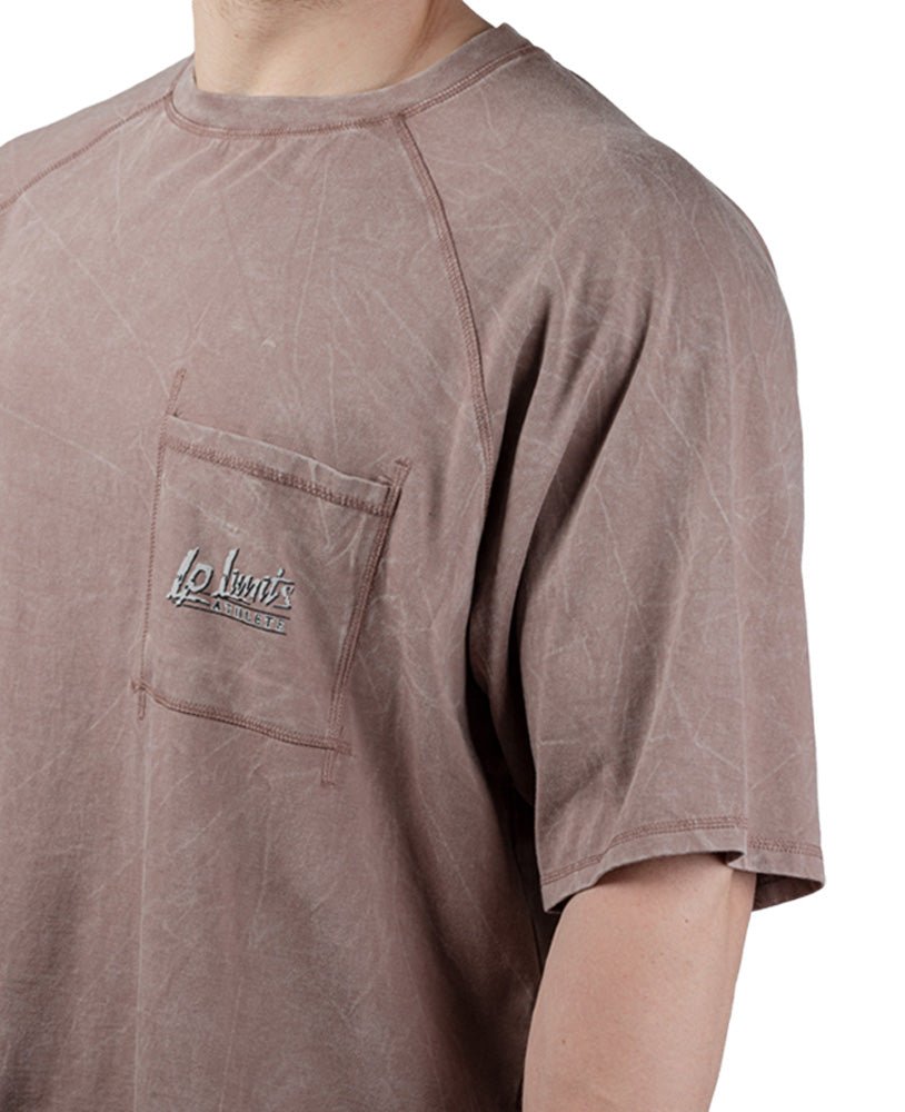 Oversize T-Shirts Stonewashed Pique Jersey - Legal Power