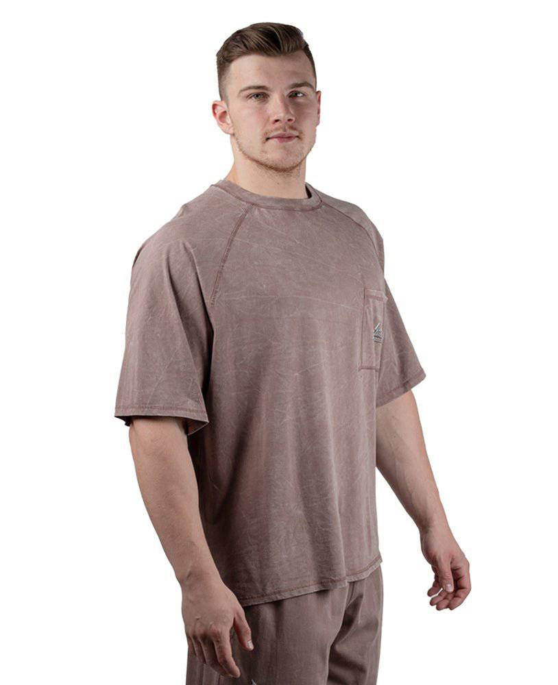 Oversize T-Shirts Stonewashed Pique Jersey - Legal PowerT-ShirtsT-Shirts