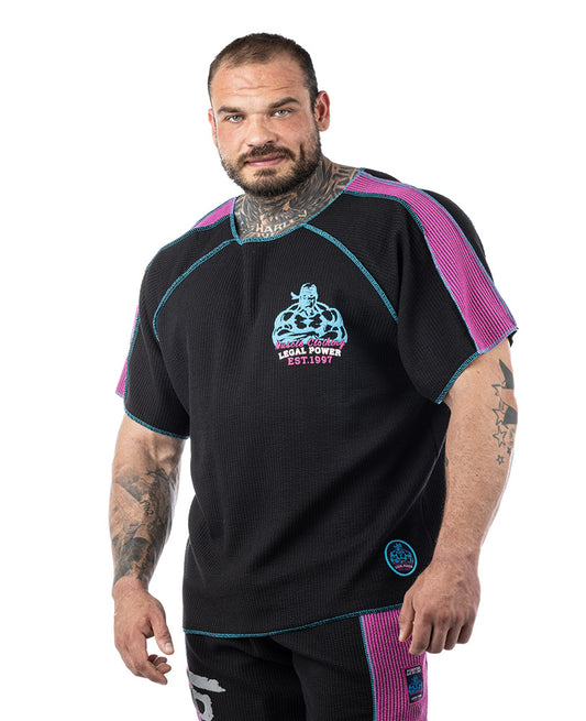Raglan Retro Muscle Clothing Boston