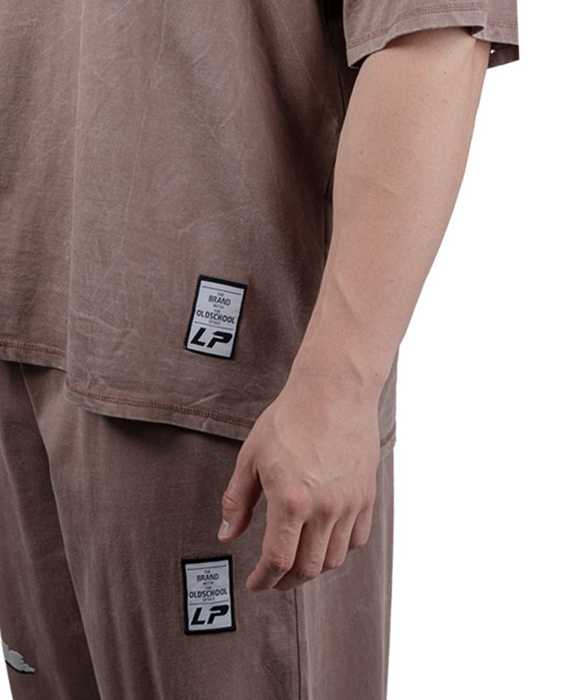 Oversize T-Shirts Stonewashed Pique Jersey - Legal Power