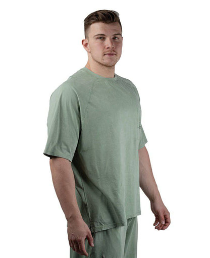 Oversize T-Shirts Stonewashed Pique Jersey - Legal PowerT-ShirtsT-Shirts