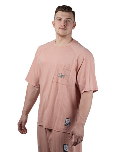 Oversize T-Shirts Stonewashed Pique Jersey - Legal Power