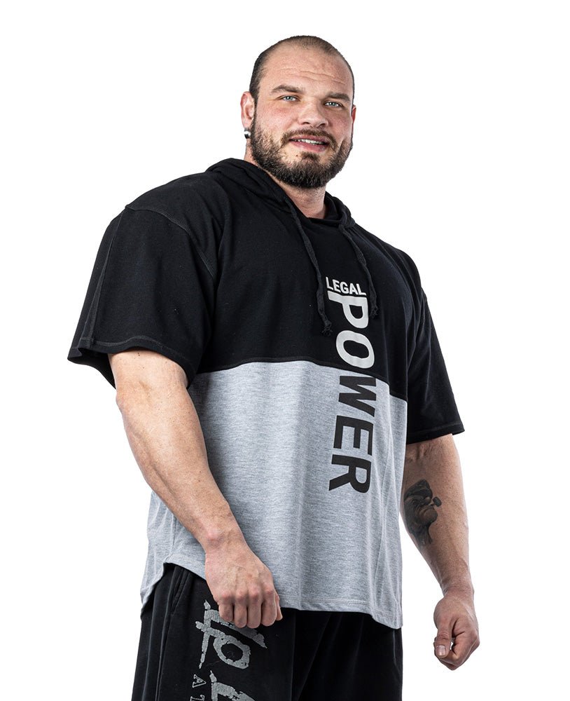 Rag Top Power Split Hoodie Jersey Pique - Legal Power Rag Top